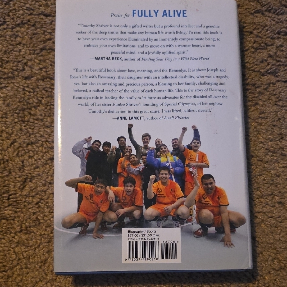 Fully Alive by Timothy Shriver Hardcover - Picture 2 of 4